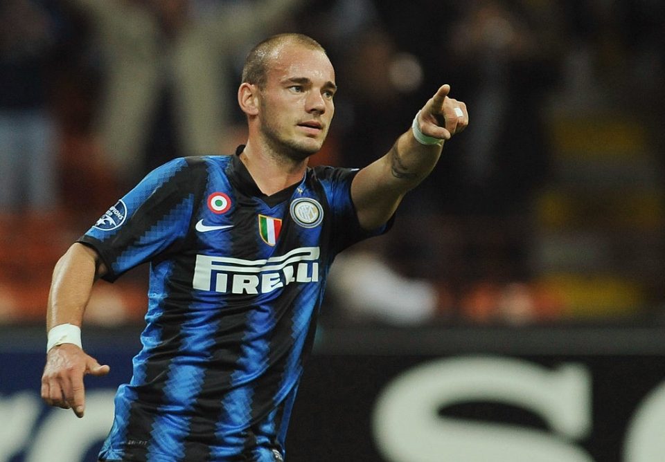Jersey Retro Inter de Milan Local 10-11 10 Sneijder  Manga Corta Version Aficionado Calidad Premium