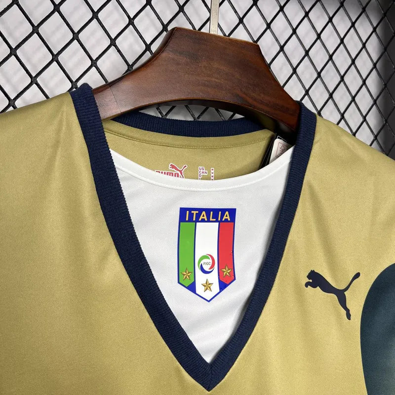 Jersey Retro Italia 2006 1 Buffon Manga Corta Version Aficionado