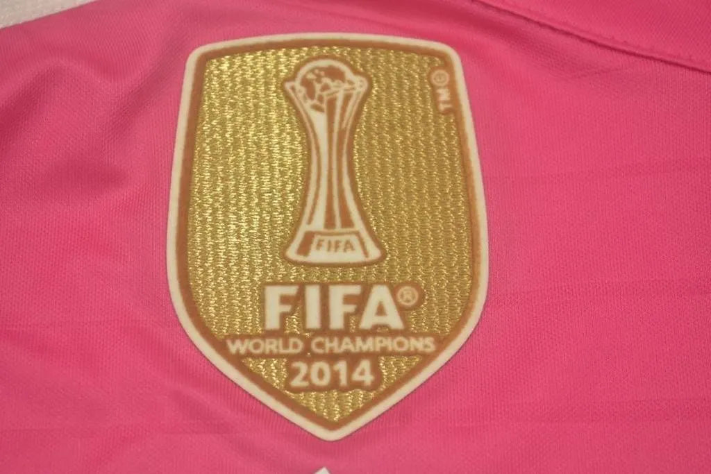 Jersey Retro Real Madrid Visita  14-15  Hombre Ronaldo 7 Manga Larga Versión Aficionado