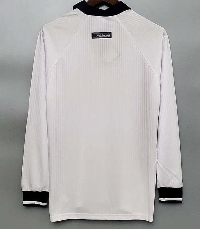Jersey Retro Inglaterra  1998 7 Beckham  Manga Larga Version Aficionado