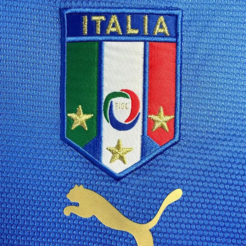Jersey Retro Italia 2006 10 Totti Manga Corta Version Aficionado