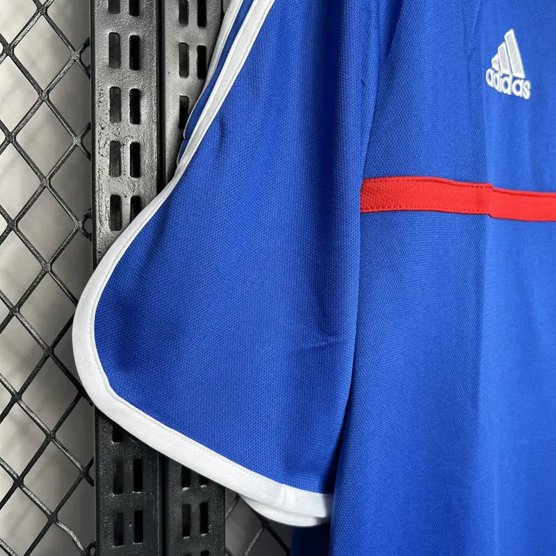Jersey Retro Francia 2000 10 Zidane Manga Corta Version Aficionado