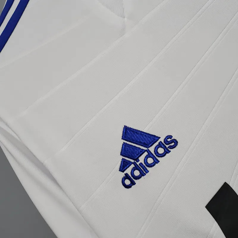 Jersey Retro Real Madrid 10-11  Ronaldo 7 Manga Larga Versión Aficionado