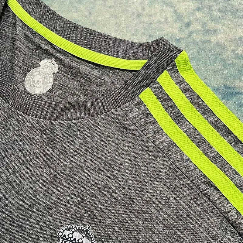 Jersey Retro Real Madrid Visita  15-16  Hombre Ronaldo 7 Manga Larga Versión Aficionado