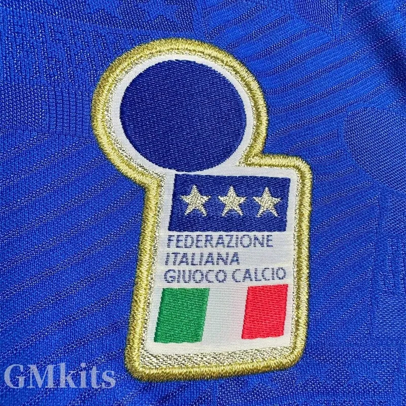 Jersey Retro Italia 1994 5 Maldini  Manga Larga Version Aficionado