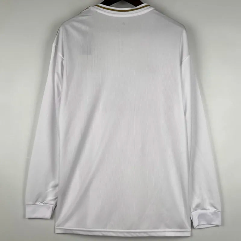 Jersey Retro Real Madrid Hombre 19-20  Ronaldo 7 Manga Larga  Versión Aficionado