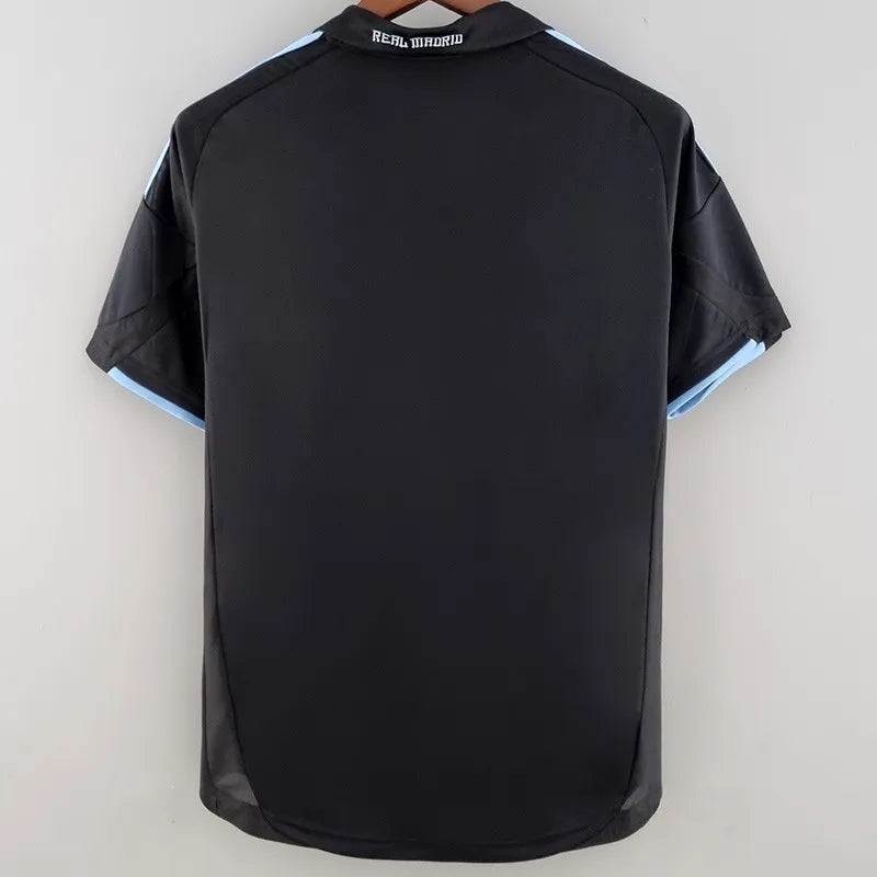 Jersey Retro Real Madrid Visita  09-10  Hombre Ronaldo 9 Manga Corta Versión Aficionado