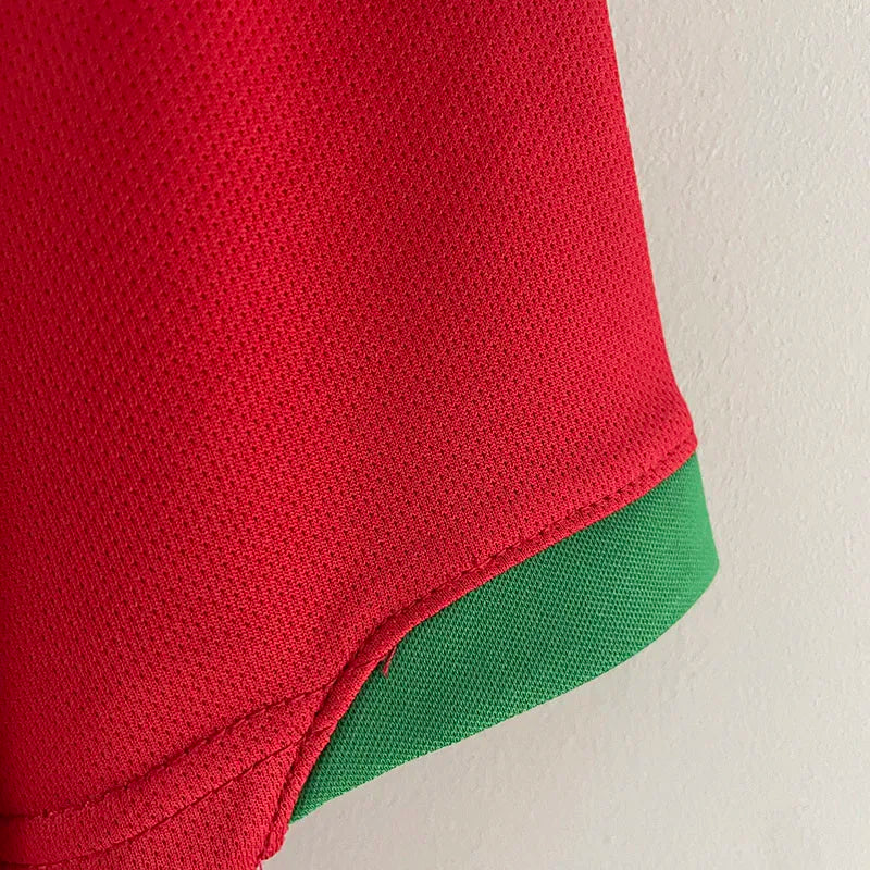 Jersey Retro Portugal 2006 17 Cristiano Ronaldo Manga Corta Version Aficionado Calidad Premium