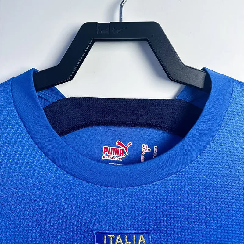 Jersey Retro Italia 2006 10 Totti Manga Corta Version Aficionado