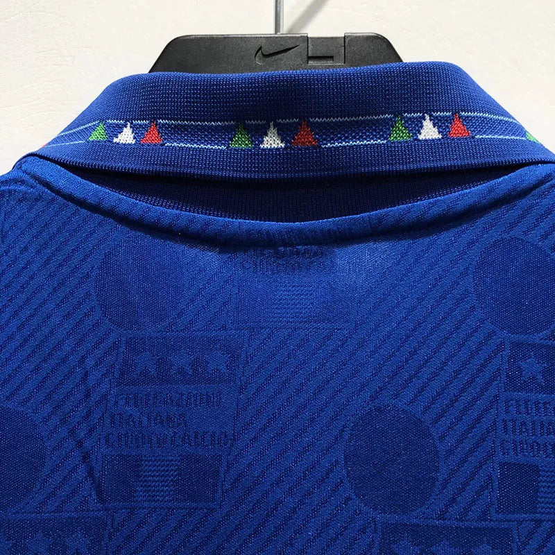 Jersey Retro Italia 1994 10 Baggio Manga Corta Version Aficionado