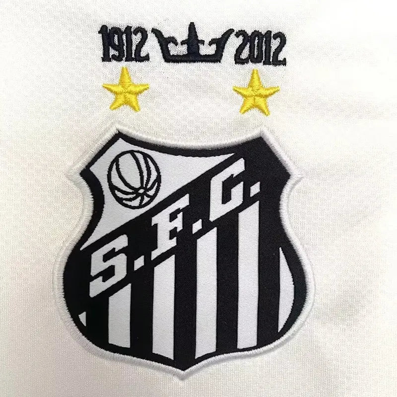 Jersey Retro Santos 2012 11 Neymar Manga Larga Version Aficionado
