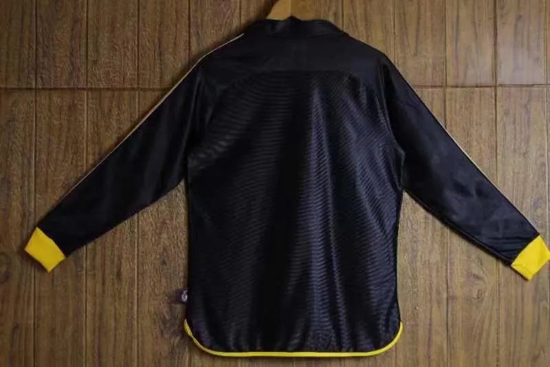 Jersey Retro Real Madrid Visita  99-00  Hombre  Manga Larga Versión Aficionado