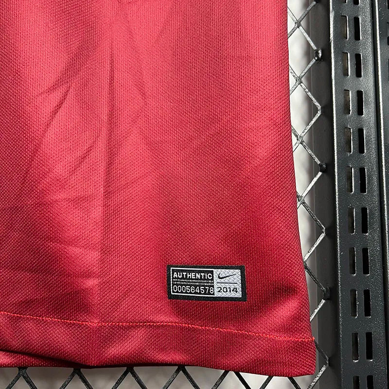 Jersey Retro Portugal 2014 7 Cristiano Ronaldo Manga Corta Version Aficionado Calidad Premium