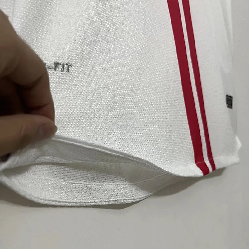 Jersey Retro Portugal Visita  2012 7 Cristiano Ronaldo Manga Larga Version Aficionado Calidad Premium