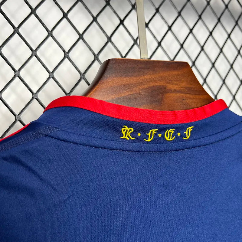 Jersey Retro España Visita 2010 6 Iniesta   Manga Corta Version Aficionado