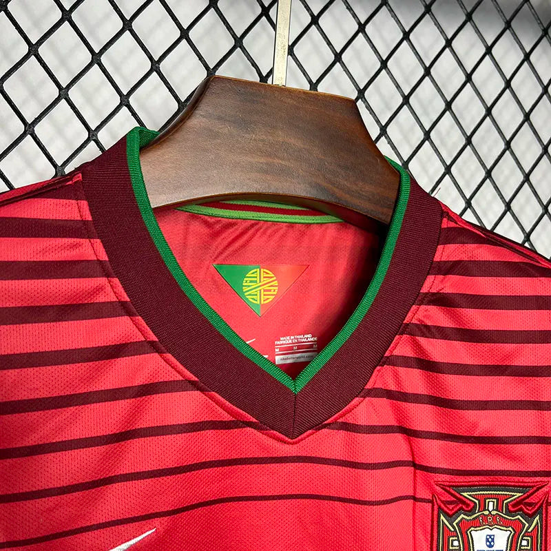 Jersey Retro Portugal 2014 7 Cristiano Ronaldo Manga Corta Version Aficionado Calidad Premium