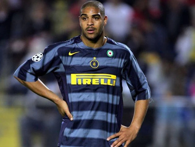Jersey Retro Inter de Milan Alternativa 04-05 10 Adriano Manga Corta Version Aficionado Calidad Premium