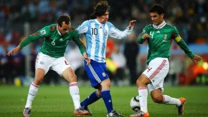 Jersey Mexico Local 10-11 Sudafrica  Numero 4 Marquez Version Aficionado  Manga Corta Calidad Premium