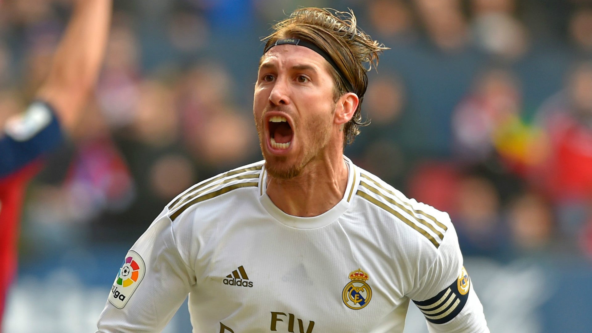Jersey Retro Real Madrid Local 19-20  Manga Larga Numero 4 RAMOS Version Aficionado Calidad Premium