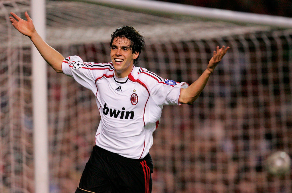 Jersey Retro AC Milan 06-07 Visita  Manga Larga KAKA 22 Version Aficionado Calidad Premium